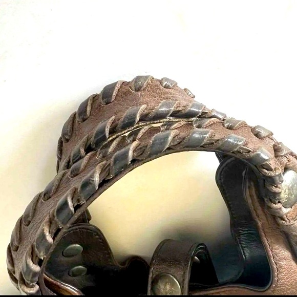 Chloe Handbag Silverado Leather Brown women's made in Italy 🇮🇹🌹❤️🌹 - Picture 7 of 8